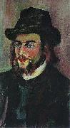 Suzanne Valadon Portrait of Erik Satie oil painting reproduction